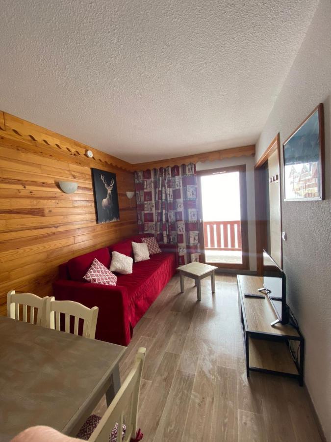 Appartement lumineux aux pieds des pistes Saint-François-Longchamp Extérieur photo
