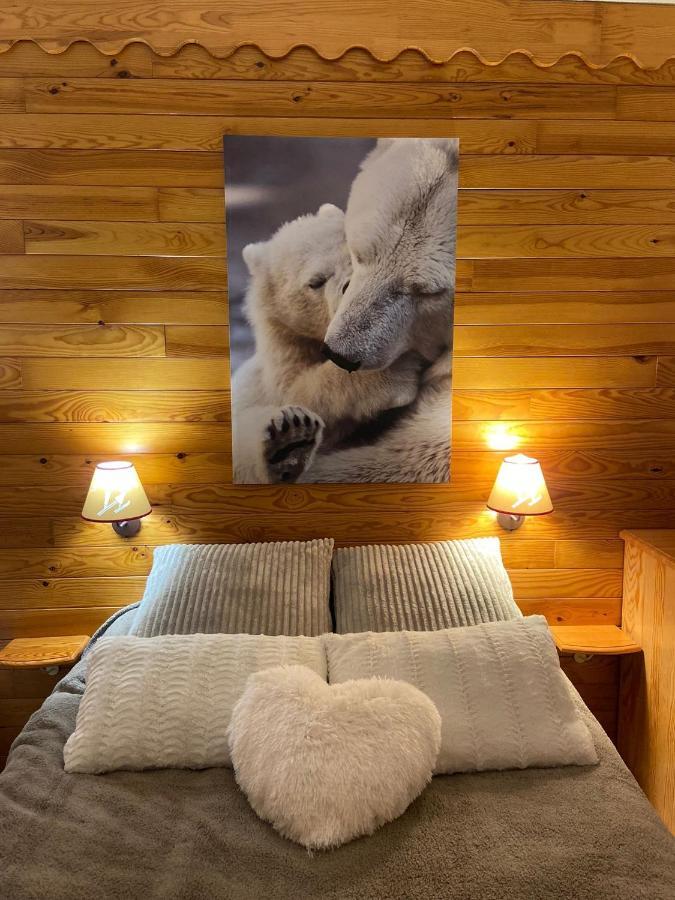 Appartement lumineux aux pieds des pistes Saint-François-Longchamp Extérieur photo